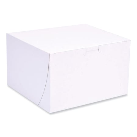 Sct Bakery Boxes, Standard, 8 x 8 x 5, White, Paper, 100PK 1545